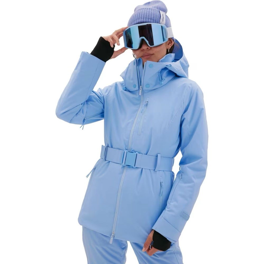 Halfdays Ashton Jacket size medium in color forget me not (blue)